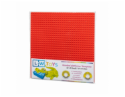 L-W Toys Základová deska 32x32 červená