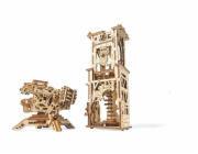 Ugears 3D dřevěné mechanické puzzle Archballista - Tower