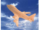 Woodcraft Dřevěné 3D puzzle boeing