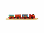 Bigjigs Rail Osobní vlak + 2 koleje