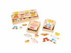 Bigjigs Toys Oblékací puzzle Paní medvědice