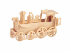 Woodcraft Dřevěné 3D puzzle Lokomotiva malá