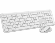 Logitech Wireless Combo SLIM MK950 - WHITE - US INT L 2.4GHz/BT