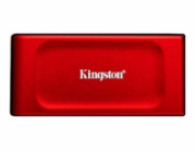 Kingston Externí SSD 1TB XS1000, USB 3.2, červená