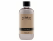 Náplň do difuzéru Millefiori Milano, Hedvábí a rýžový prášek, 250 ml