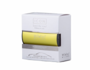 Vůně do auta Millefiori Milano, Icon, Classic, Santálové dřevo a bergamot, žlutá