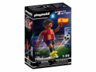 Fotbalista Španělska Playmobil, Sport a akce, 7 dílků, 71129