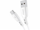 Kabel USB-C VFAN Racing X05, 3A, 1 m (bílý)