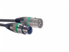 Stagg SMC6 GR, mikrofonní kabel XLR/XLR, 6m, zelené kroužky