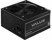 Chieftec Value APB-400B8 napájecí zdroj 400 W 20+4 pin ATX PS/2 Stříbrná