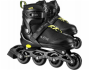 Kolečkové brusle Nils Extreme NA18168A BLASTER INLINE BRUSLE, ČERNÉ, VELIKOST M (35-38) NILS EXTREME