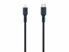 Kabel USB-C na Lightning Aukey CB-SCL1, 27W, 1m (černý)