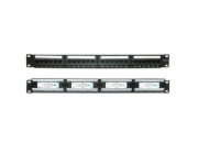 XtendLan Patch panel 19", 24 portů, Cat5e