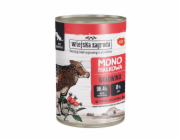 WIEJSKA ZAGRODA Monoprotein Beef - mokré krmivo pro psy - 400g