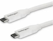 StarTech USB-C - USB-C USB kabel 4 m bílý (USB2C5C4MW)