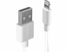 Lindy USB-A - Lightning kabel 0,5 m Bílý (31325)