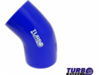 Snížení TurboWorks 45 stupňů TurboWorks Blue 76-89 mm