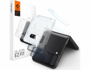 Spigen TEPLENÉ SKLO SPIGEN GLASS FC EZ FIT + FÓLIE NA ZÁVĚS 2-PAL GALAXY Z FLIP 4 ČERNÁ univerzální