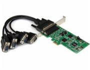 StarTech PCIe x1 řadič – 4x RS-232 sériový port (PEX4S232485)