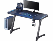 Psací stůl Ultradesk Space XXL V2 Black 144 cmx70 cm