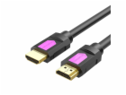 Kabel Lention HDMI 4K High-Speed na HDMI, 1 m (černý)