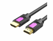 Kabel Lention HDMI 4K High-Speed na HDMI, 1 m (černý)