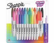 Sharpie Marker Permanent Marker Fine Glam Pop 6er Blister