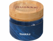 Quokka Deli Food Jar - Skleněná nádoba na jídlo / krabička na oběd 500 ml (Wood Grain)