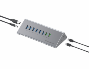 Conceptronic USB HUB CONCEPTRONIC USB Hub -> 8x USB-A 60W, 2x USB-C 3.0 mN si