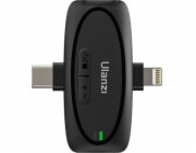 Mikrofon Ulanzi 2x bezdrátový mikrofon Ulanzi 3v1 – USB Type-c Iphone Lightning 3,5 mm / V6