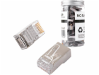 Spacetronik RJ45 zástrčka kat. 6 FTP NC-RJ456FT-11 100ks ...