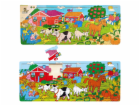 BABU - Deskové puzzle farma - 21ks