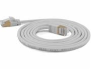 Wantec  Extra dünnesCat.7 RohCable SSTP Patch kabel - 5 m - Cat.7 RohCable - S/FTP (S- STP) - RJ- 45 - RJ- 45 - šedý (7191)