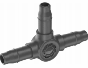  "Micro-Drip-System T-kus 4,6 mm (3/16"), připojení"