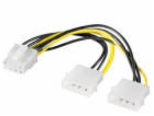 Redukce napájecí 2x5.25" Molex - 8 pin pro PCI-E grafické...