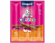 VITAKRAFT CAT STICK MINI indyk/jagnie 3+1szt