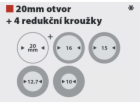 Kreator KRT020507 - Pilový kotouč univerzální 120mm, 40T