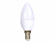 Solight LED žárovka, svíčka, 6W, E14, 6000K, 510lm