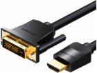 Kabel HDMI do DVI (24+1) Vention ABFBH 2m, 4K 60Hz/ 1080P...