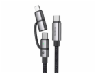 Kabel Mcdodo 2v1 CA-0450 USB-C na USB-C + Lightning, 1,2 m