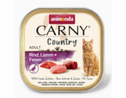 ANIMONDA Carny Country hovězí, jehněčí + bažant - mokré krmivo pro kočky - 100 g