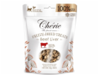 CHERIE Freeze-dried beef liver pieces - pamlsek pro kočky...