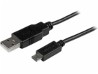 StarTech USB-A - microUSB USB kabel 3 m černý (USBAUB3MBK)