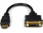 StarTech HDMI - DVI-D kabel 0,3 m černý (HDDVIMF8IN)