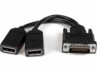 StarTech DMS-59 - DisplayPort x2 kabel 0,2 m černý (DMSDP...