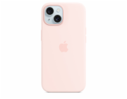 iPhone 15 Silicone Case with MagSafe - Light Pink