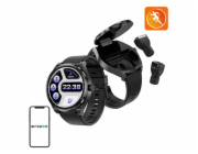 BlitzWolf BW-HW1 smartwatch + TWS headphones (black)