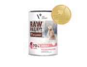 RAW PALEO Adult Monoprotein Vepřové maso - vlhké krmivo pro psy - 400 g