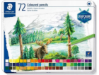 STAEDTLER Design Journey Metalletui mit 72 Farbstiften