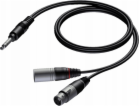 Kabel Procab  CAB709/3 6,3 mm Jack samec stereo - XLR sam...